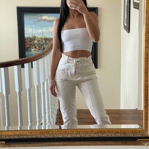 Zara paper bag jeans